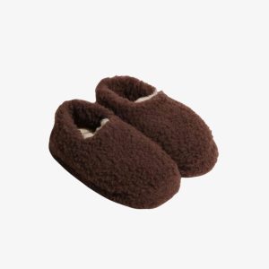 Chaussons en laine de mouton